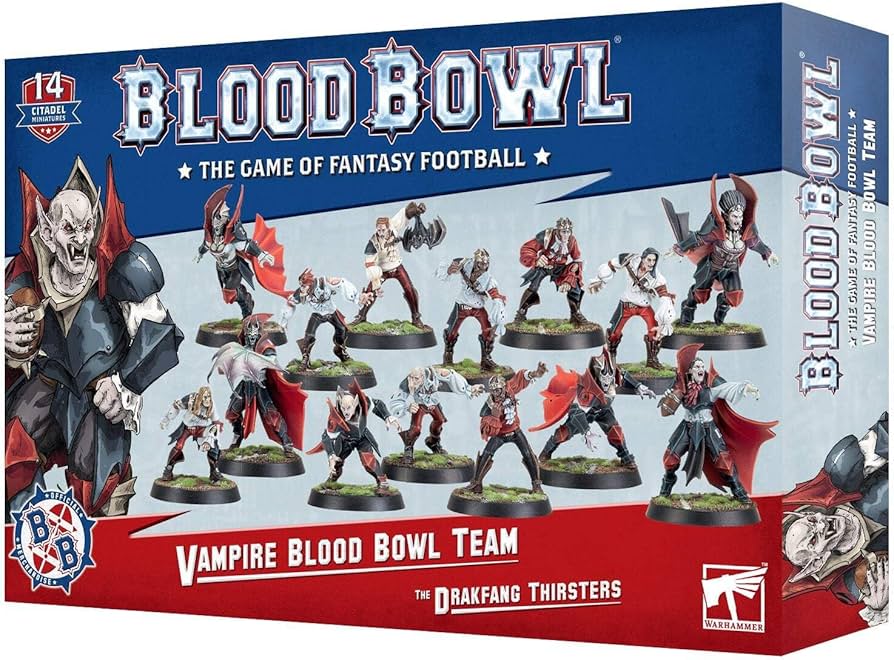 Amazon.com: Games Workshop Vampire Blood Bowl Team: The Drakfang
